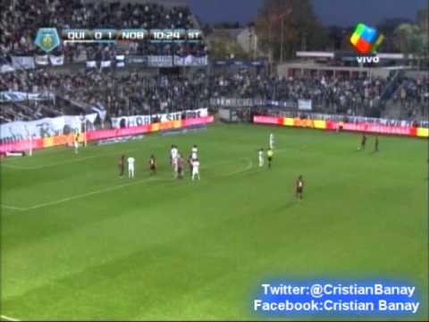Quilmes 0 Newell's 2 (Relato Ruben Granado)   Torneo Inicial 2013 Los goles (5/10/2013)