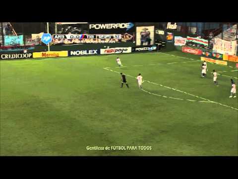 Itabel otra vez al travesaño. Arsenal 0 - Tigre 0. Fecha 12. Torneo Final 2014. FPT