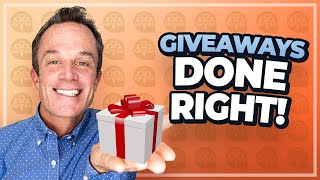 How To Do a GIVEAWAY (Legally)