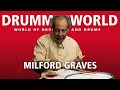 Milford Graves - Tanaka Min - 1988 - #milfordgraves #drummerworld