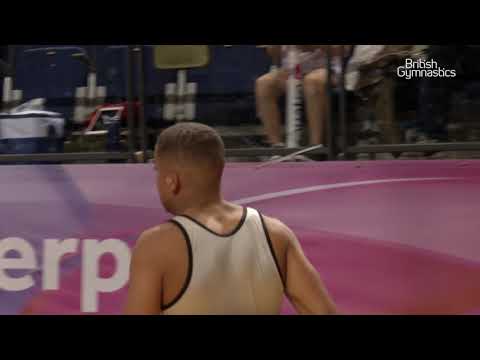 Elliott Browne BRONZE 2017 Tumbling Men's Senior British Championships