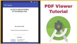 Android Studio - How To Open PDF File | PDF Viewer (2018)