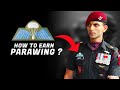 How To Earn PARAWING At Paratroopers Training School