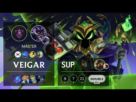 Veigar Support vs Nautilus - KR Master Patch 11.11