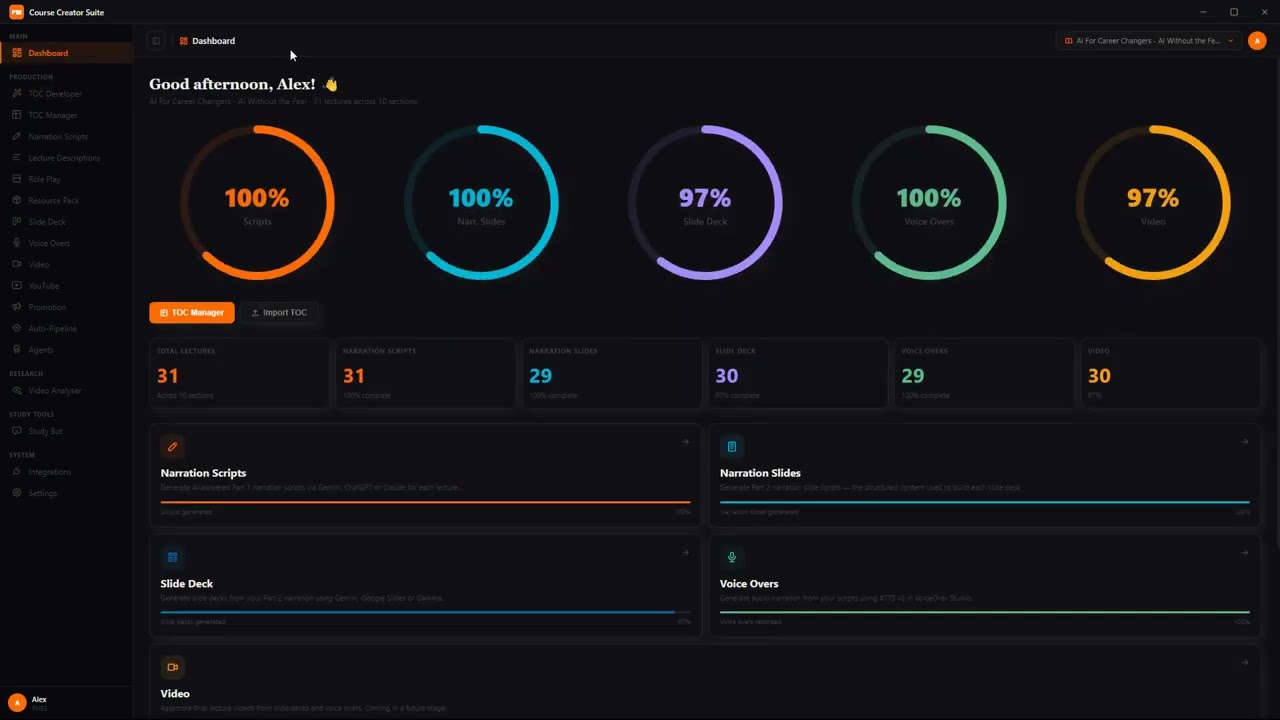 TOC Manager — Every Course Starts With a TOC