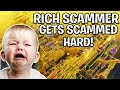 ANGRY Rich Kid Scams Himself! (Scammer Gets Scammed) Fortnite Save The World