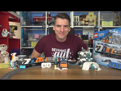 Beste Chance für Space vertan, aber ein solider Spiel-Zug: LEGO® City 60470 Arktis-Polarexpress