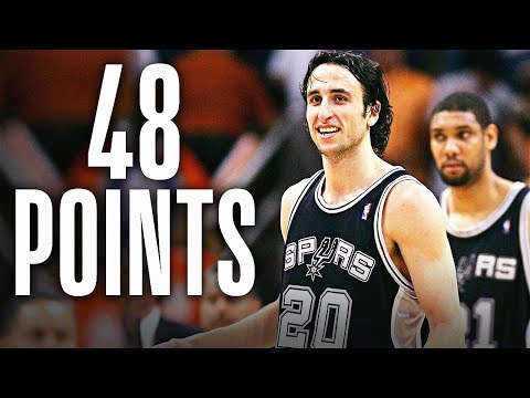 Manu Ginobili’s Career-High 48 Point Performance in 2005