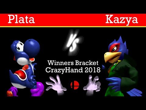 CrazyHand 2018 Winners Bracket - Plata(Yoshi) vs. Kazya(Falco)