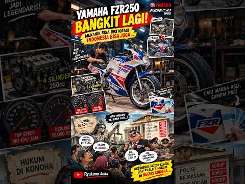 Yamaha FZR250 1988 Hidup Lagi! Rakyat Konoha Mau Ngadu ke Siapa?! #satireindonesia #humorpolitik