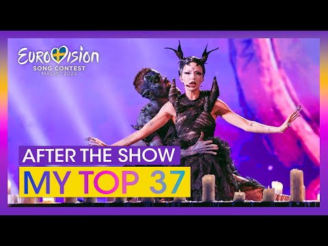 Eurovision 2024: MY TOP 37 (After the Show)