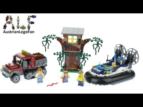 Vidéo LEGO City 60071 : L'arrestation en hydroglisseur