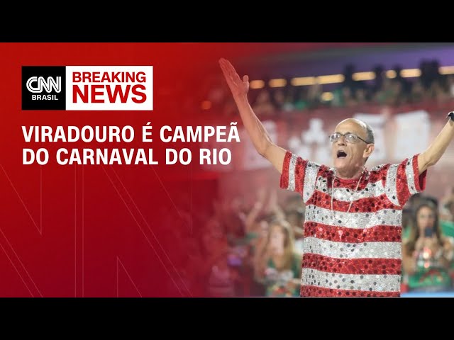 Unidos da Viradouro é campeã do Carnaval do Rio de Janeiro | CNN 360º