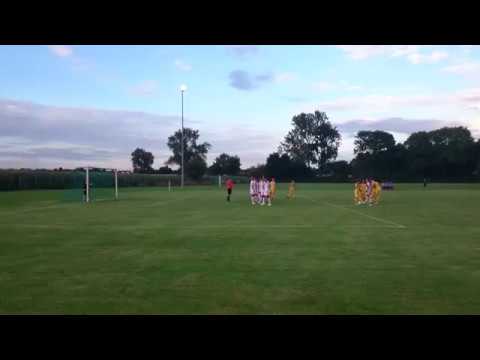 SV Mering - FC Lauingen (Missglückte Freistoßvariante)