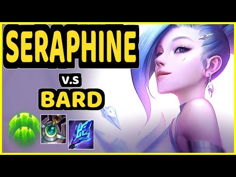 BANG (SERAPHINE) vs BARD - BOTTOM SUPPORT GAMEPLAY - KR Ranked GRANDMASTER