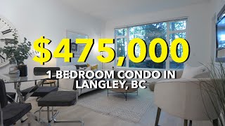 Inside a $475,000 1 Bedroom Condo in Langley, BC