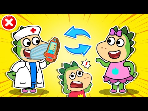 Dr. Sparkle Saves the Day! 🏥 Hospital Adventure🔥Fire Spike Kids Stories