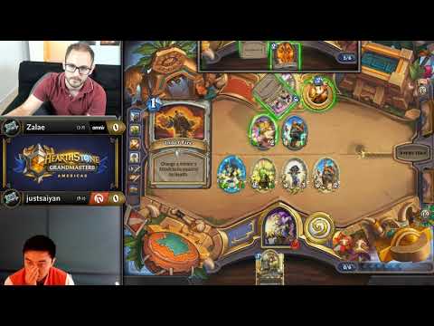Zalae vs justsaiyan - Hearthstone Grandmasters Americas S2 2019 - Week 6