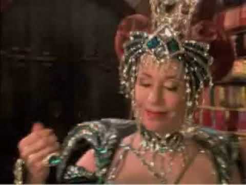 Once Upon a Mattress trailer still — a towering bed and a very determined princess