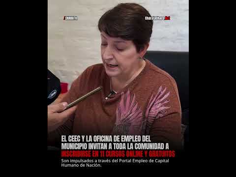 Cursos online y gratuitos en Charata
