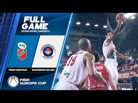Pinar Karsiyaka v Bahcesehir College - Full Game - FIBA Europe Cup 2019-20