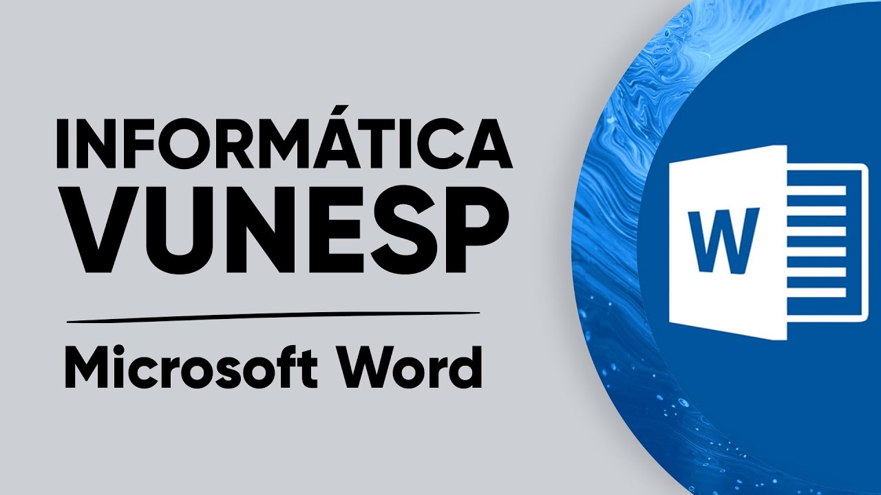 AULÃO INFORMÁTICA VUNESP - WORD