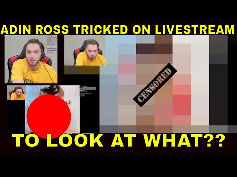 ADIN ROSS TRICKED on Livestream to look at NAKED pic of his SISTER from OnlyFans | WHAT