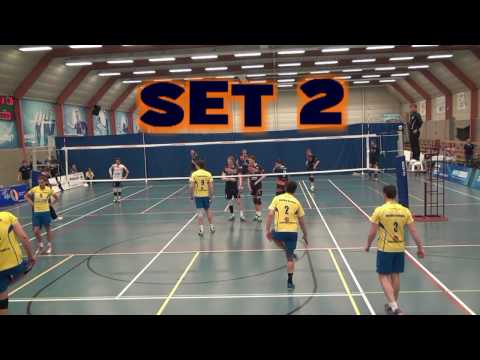 Next Volley Dordrecht H1 -  Webton Hengelo 10-12-2016 set 2