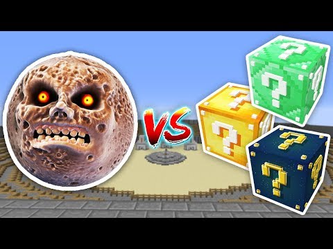 KORKUNÇ AY VS ŞANS BLOKLARI - Minecraft