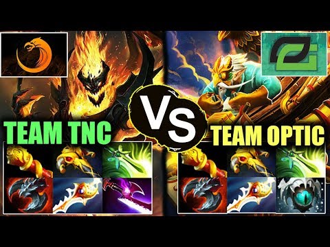 Team Tnc vs Team Optic | Double Rapier Epic Comeback Dota 2