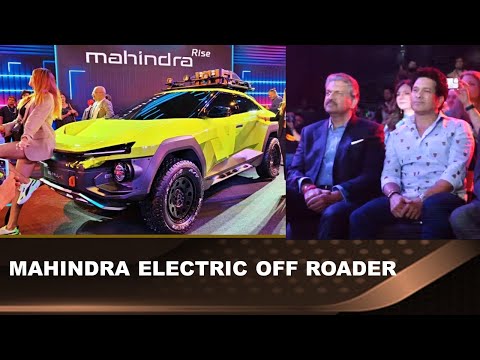 Thumbnail for இந்தியாவின் முதல் எலக்ட்ரிக் OFF ROADER💥Mahindra officially reveals Rall-E electric SUV by rall