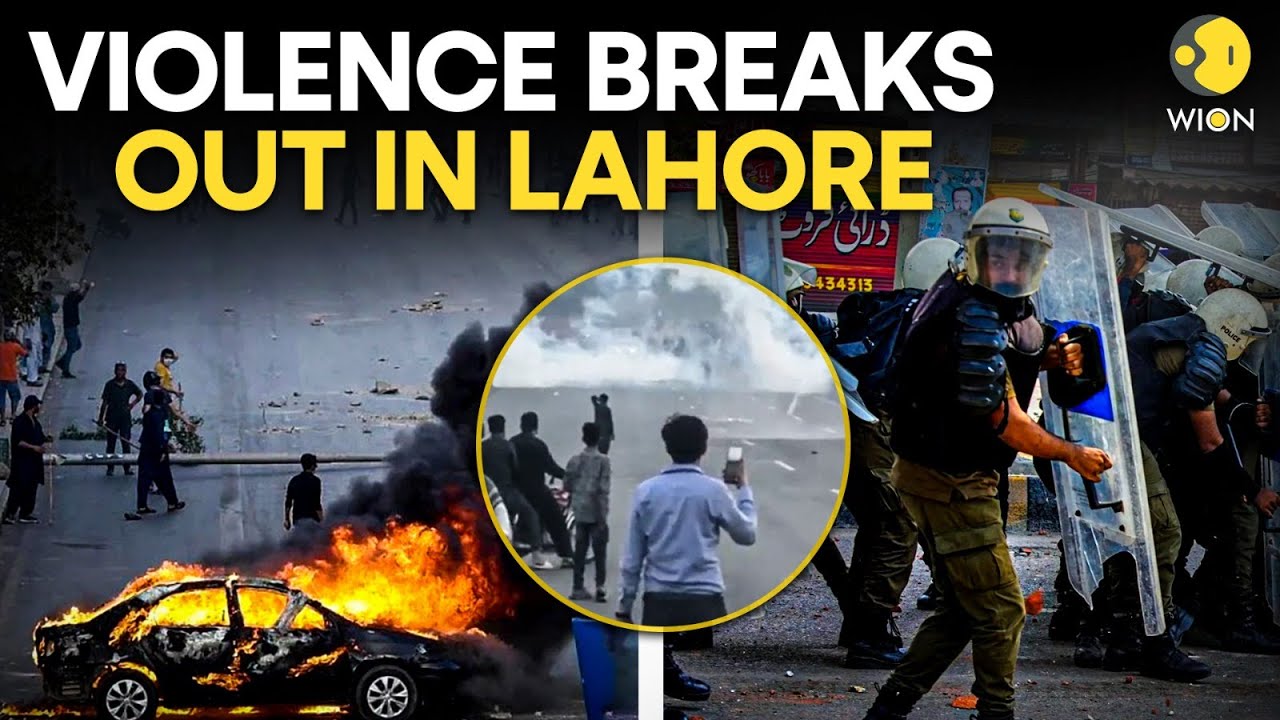 Lahore Protest LIVE: Security Forces & TLP Supporters Clash Ahead Of Pro-Palestine March In Pakistan