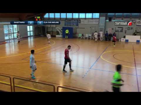 Serie B FUTSAL 2017/2018 SAGITTARIO - CLN CUS MOLISE 7-1 Telecronaca di Barnaba Iannelli