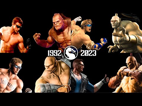 Evolution of Johnny Cage vs Goro in ALL Mortal Kombat Games MK1 to MK11 | 2K 60FPS #mk12