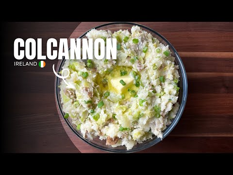 🇮🇪Traditional Irish Mashed Potatoes with Cabbage