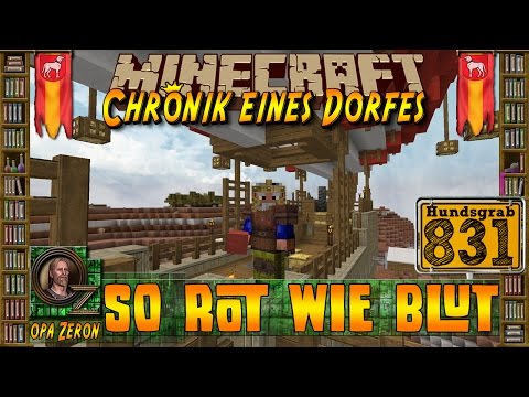 Minecraft #831-Chronik eines Dorfes-So rot wie Blut [HD+Deutsch]