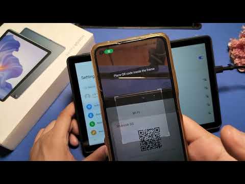 How to scan Wi-Fi in Honor Pad X8, Honor Pad WiFi scanner using QR Code settings