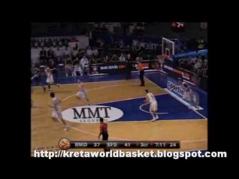 Euroleague 2010 - Top 16 - Week 1  Real Madrid - Efes Pilsen 77-70 (27-1-10) highlights