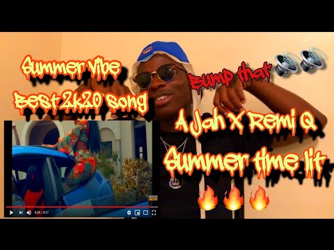A Jah x Remi Q   Summer Time Lit Music Video | GRM Daily **Reaction**