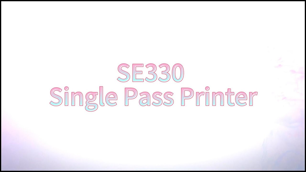 Sunthinks SE330 Single Pass Printer
