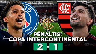 PSG VENCE O FLAMENGO NOS PÊNALTIS E CONQUISTA A COPA INTERCONTINENTAL! PSG 1 (2 x 1) 1 FLAMENGO