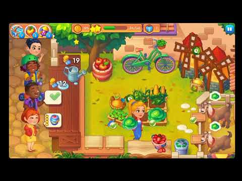 Cooking Farm - Hay & Cook Game - Level 213 🍎🌻🫐 - No Boosters - FULL STORY - CaroGamesNL