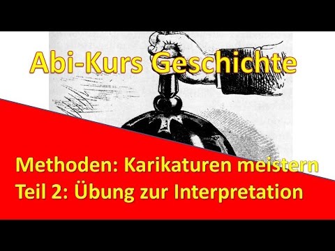 A-level history course - Mastering caricatures - Exercise in interpretation