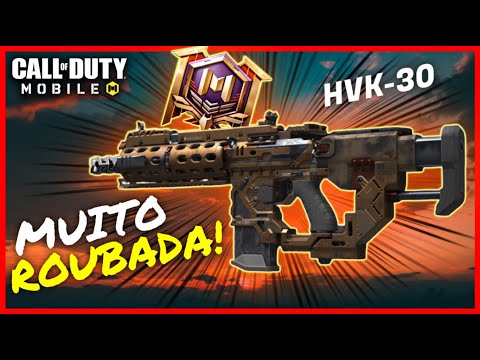 HVK-30: A arma MAIS ROUBADA do Battleroyale! Top 1 META! Armeiro Cod Mobile Season 12