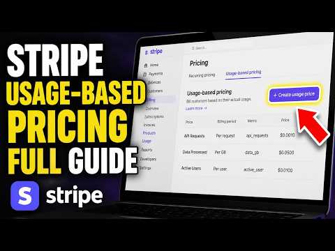How to update Stripe Billing to add usage-based pricing - Full Guide