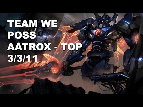 Team WE Poss Top Aatrox vs Renekton - KR Grandmaster Patch 10.8