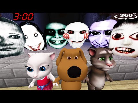 ALL NEXTBOTS CHASING US at 3:00 in Minecraft 360° #3