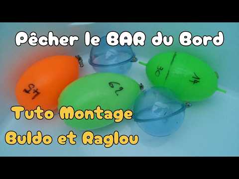 Tutorial on bass fishing with a Water Bubble and Raglou rig by the sea Buldo