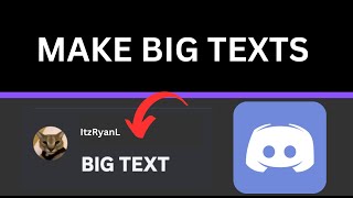 Stand Out on Discord with BIG & Bold Text: Simple Trick Unveiled!