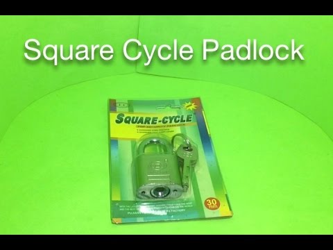 Square Circle Padlock